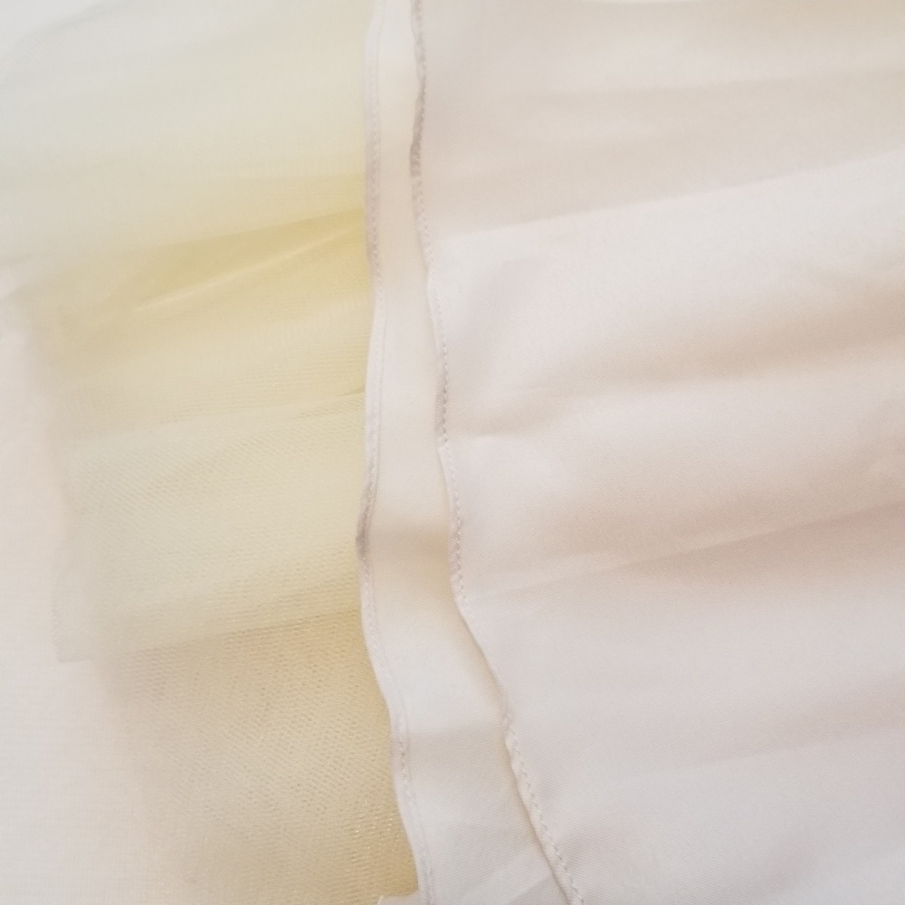 Madison James prom dress size 2 ivory jewels - Picture 7 of 7